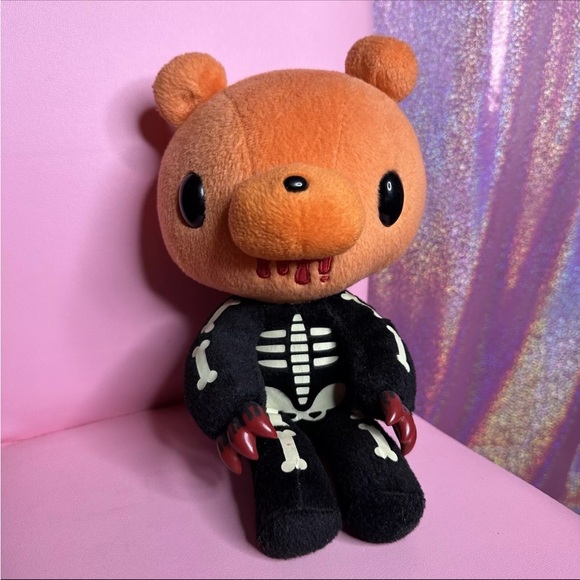 Gloomy Bear Chax-GP Halloween Skeleton Plush - Vintage/Original OG 2008 CGP-109 - Picture 1 of 6
